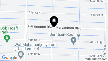 Map of 11512 Persimmon Boulevard, The Acreage FL, 33411