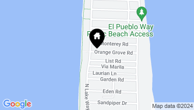 Map of 286 Orange Grove Road, Palm Beach FL, 33480
