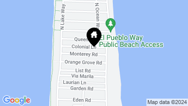 Map of 223 Monterey Road, Palm Beach FL, 33480