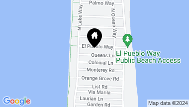 Map of 259 Queens Lane, Palm Beach FL, 33480