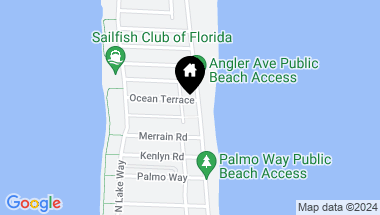 Map of 1330 N Ocean Boulevard, Palm Beach FL, 33480