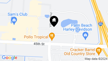 Map of 101 Northpoint Parkway, West Palm Beach FL, 33407
