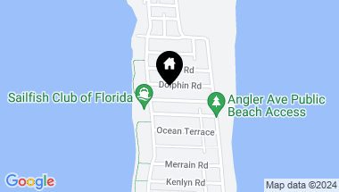 Map of 151 Seagate Road, Palm Beach FL, 33480
