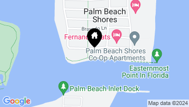 Map of 224 Inlet Way 2b, West Palm Beach FL, 33404
