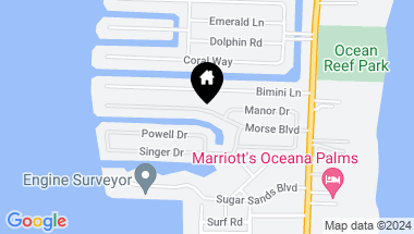 Map of 1167 Morse Blvd, Singer Island FL, 33404