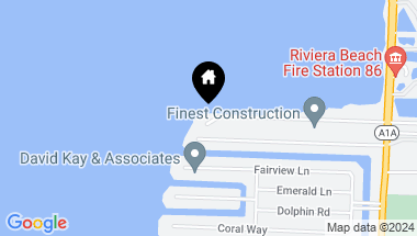 Map of 1030 Pine Point Road, Singer Island FL, 33404