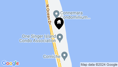 Map of 5380 N Ocean Drive 9-I, Singer Island FL, 33404