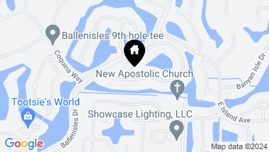 Map of 24 Bermuda Lake Drive, Palm Beach Gardens FL, 33418
