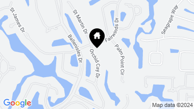 Map of 109 Orchid Cay Drive, Palm Beach Gardens FL, 33418
