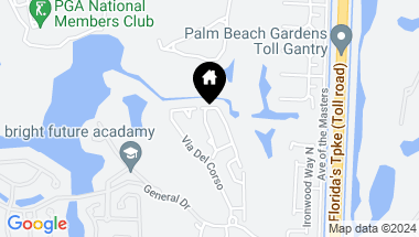 Map of 21 Via Aurelia, Palm Beach Gardens FL, 33418