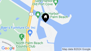 Map of 21 Yacht Club Drive 201, North Palm Beach FL, 33408