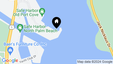 Map of 100 Lakeshore Drive L6, North Palm Beach FL, 33408