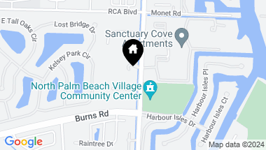 Map of 3161 Bermuda Road Road, Palm Beach Gardens FL, 33410