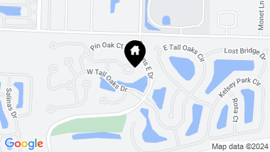 Map of 1003 Silverleaf Oak Court, Palm Beach Gardens FL, 33410