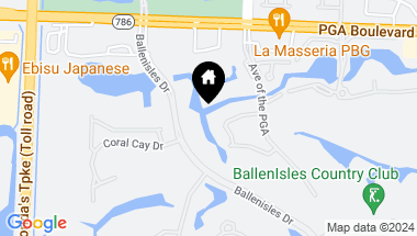 Map of 5540 Tamberlane Circle 317, Palm Beach Gardens FL, 33418
