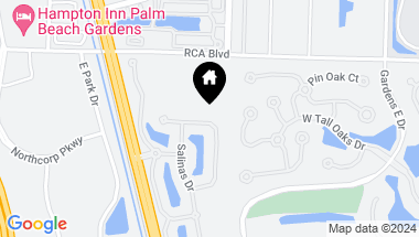Map of 474 Capistrano Drive, Palm Beach Gardens FL, 33410