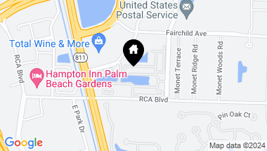 Map of 11025 Legacy Blvd Boulevard 101, Palm Beach Gardens FL, 33410