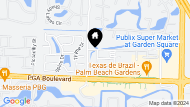 Map of 11449 Pointe Midtown Drive, Palm Beach Gardens FL, 33418
