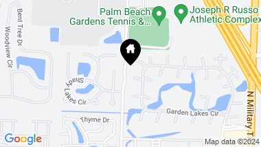 Map of 1715 17th Lane, Palm Beach Gardens FL, 33418