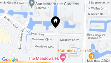 Map of 2730 Anzio Court 105, Palm Beach Gardens FL, 33410