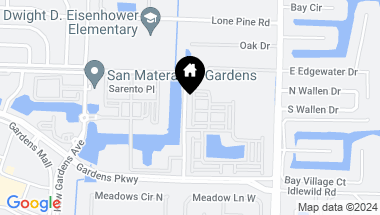 Map of 11840 Valencia Gardens Avenue, Palm Beach Gardens FL, 33410