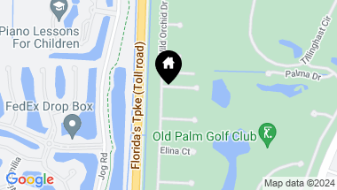 Map of 11770 Calleta Court, Palm Beach Gardens FL, 33418