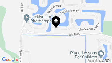 Map of 136 Casa Grande Court, Palm Beach Gardens FL, 33418