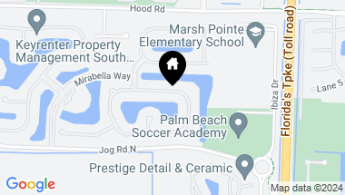 Map of 122 Via Condado Way, Palm Beach Gardens FL, 33418