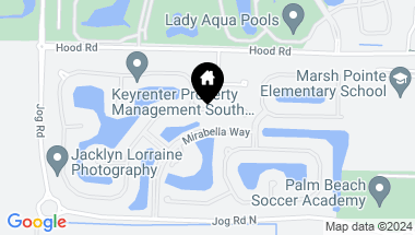 Map of 104 Villa Nueva Place, Palm Beach Gardens FL, 33418