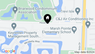 Map of 215 Isle Verde Way, Palm Beach Gardens FL, 33418