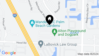 Map of 12661 Machiavelli Way, Palm Beach Gardens FL, 33418