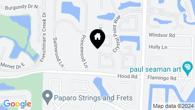Map of 2596 La Cristal Circle, Palm Beach Gardens FL, 33410