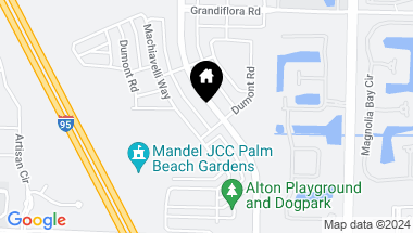 Map of 13113 Alton Road, Palm Beach Gardens FL, 33418