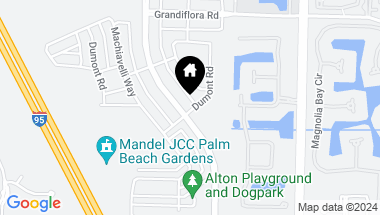 Map of 13100 Alton Road, Palm Beach Gardens FL, 33418