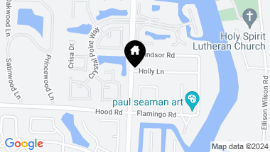 Map of 2484 Holly Lane, Palm Beach Gardens FL, 33410