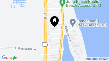 Map of 430 Jupiter Lane, Juno Beach FL, 33408