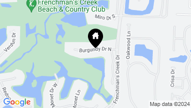 Map of 3120 Burgundy Drive N, Palm Beach Gardens FL, 33410