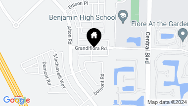 Map of 5034 Grandiflora Road, Palm Beach Gardens FL, 33418