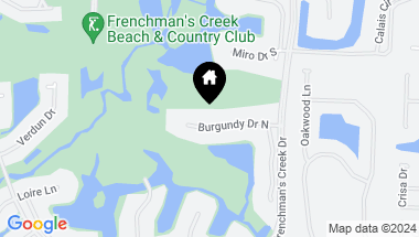 Map of 3181 Burgundy Drive N, Palm Beach Gardens FL, 33410