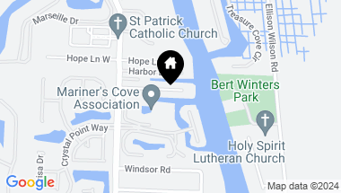 Map of 2340 Edward Road, Palm Beach Gardens FL, 33410