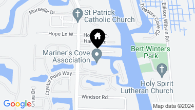 Map of 2400 Edward Road, Palm Beach Gardens FL, 33410
