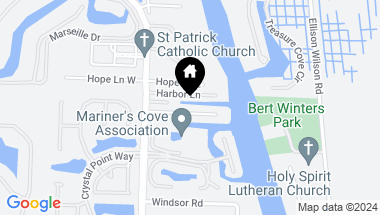 Map of 2289 Edward Road, Palm Beach Gardens FL, 33410