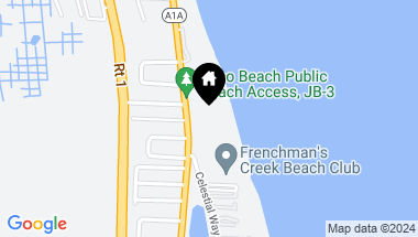 Map of 530 Ocean Drive 404, Juno Beach FL, 33408