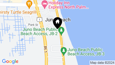 Map of 771 Ocean Dr, Juno Beach FL, 33408
