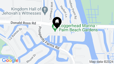 Map of 2720 Donald Ross Road 402, Palm Beach Gardens FL, 33410