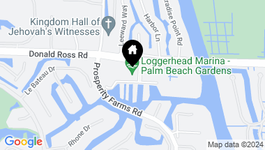 Map of 2720 Donald Ross Road 203, Palm Beach Gardens FL, 33410