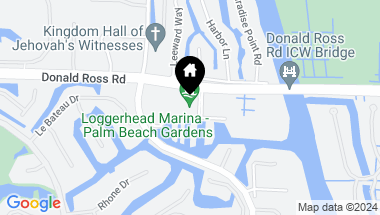 Map of 2700 Donald Ross Road 302, Palm Beach Gardens FL, 33410