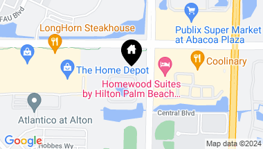 Map of 4851 Bonsai Circle 203, Palm Beach Gardens FL, 33418