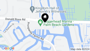 Map of 2700 Donald Ross Road 205, Palm Beach Gardens FL, 33410