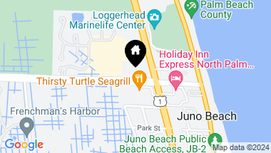 Map of 1011 Us Highway 1 D305, Juno Beach FL, 33408